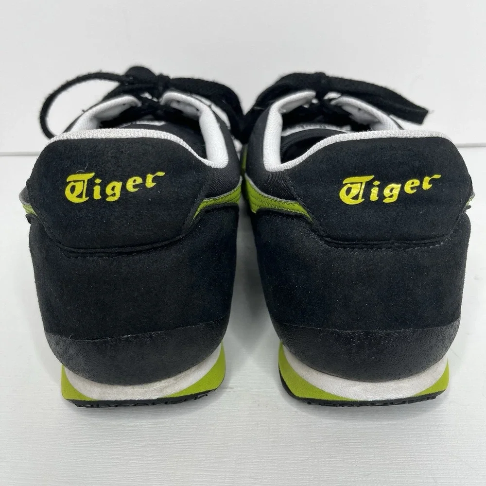 Onitsuka Tiger Ultimate 81 Running Shoes Mens 13 Black Green Comfort Sneakers